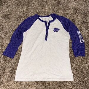 Colosseum KSU 3/4 Sleeve Tee